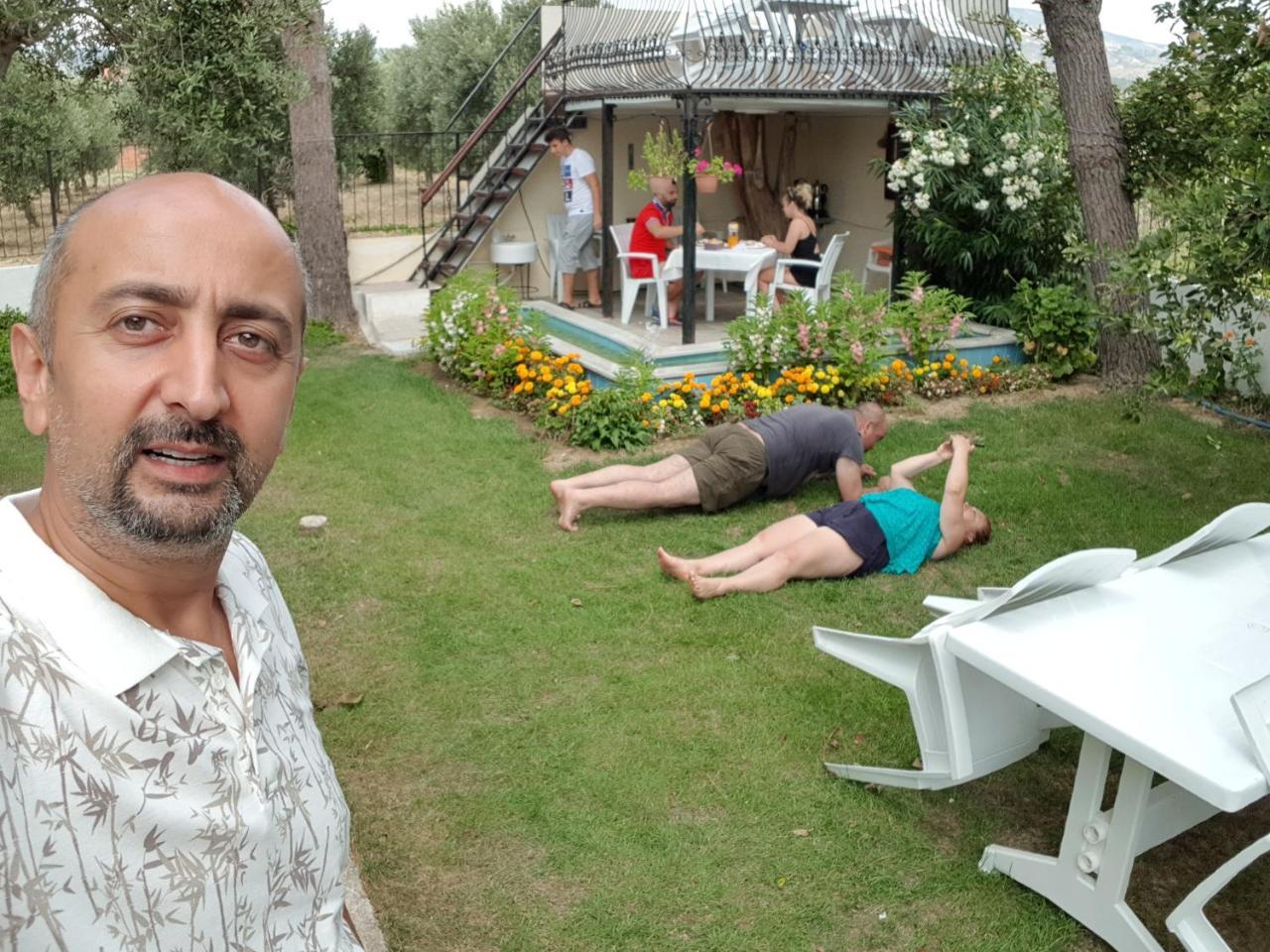 Akmonya Pansiyon Eriklice Kültér fotó