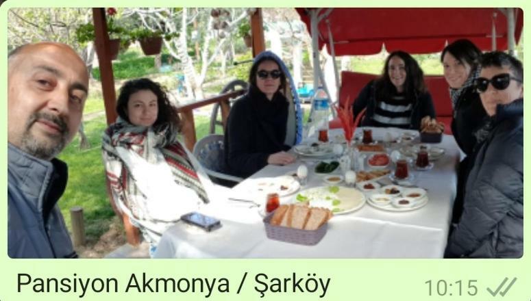 Akmonya Pansiyon Eriklice Kültér fotó
